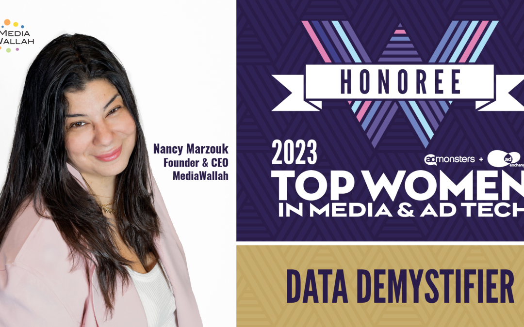 MediaWallah Founder & CEO Named a Top Woman in Media & Ad Tech